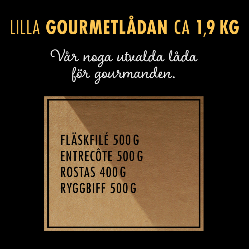Lilla Gourmetlådan i gruppen Köttlådor hos Kils Slakteri AB (120009)