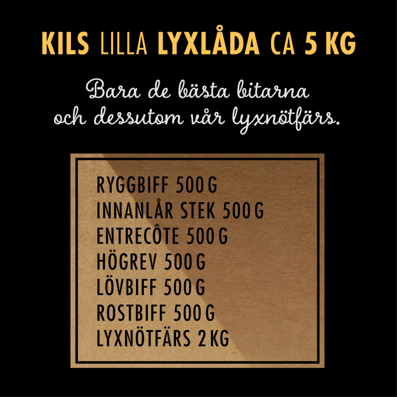 Kils Lilla Lyxlåda  i gruppen Köttlådor hos Kils Slakteri AB (120010)